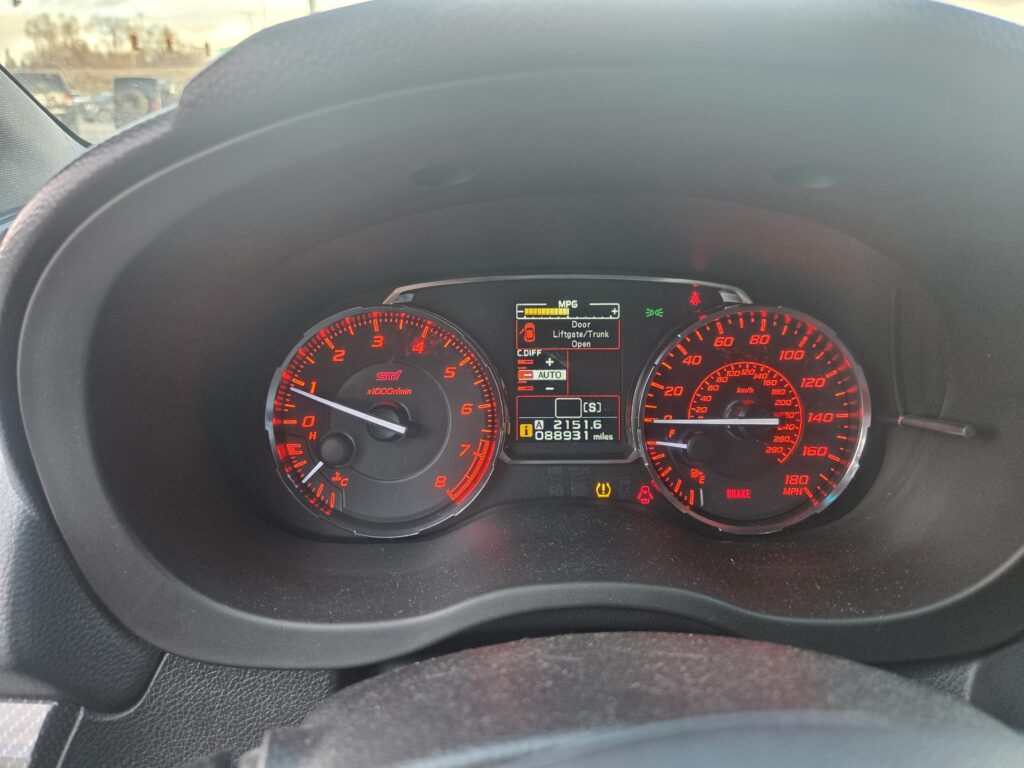 SUBARU WRX STI Limited 2016